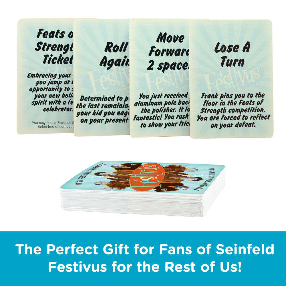 AQUARIUS Seinfeld Festivus Board Game dice and tokens for smooth rounds