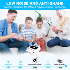 Aquota Dual Shuffling Modes offer flexible play options for any game.