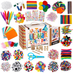 A&R CO. Ultimate craft kit box closed for organized storage.