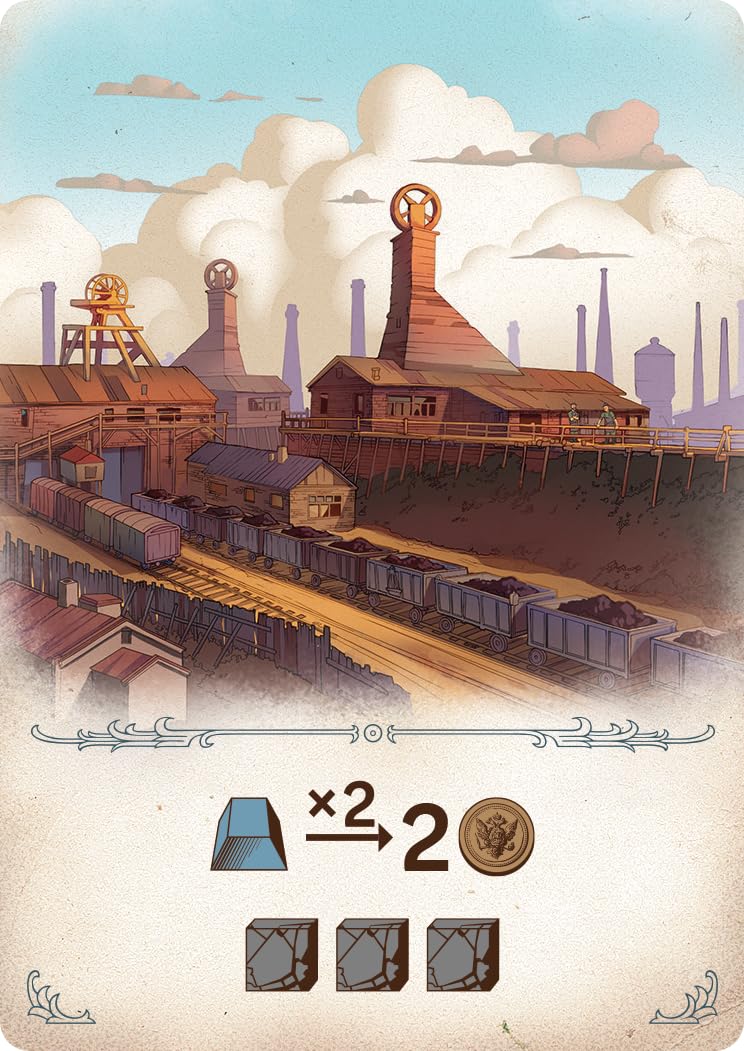 Arcane Wonders Furnace board-setup showing quick setup for fast play sessions.
