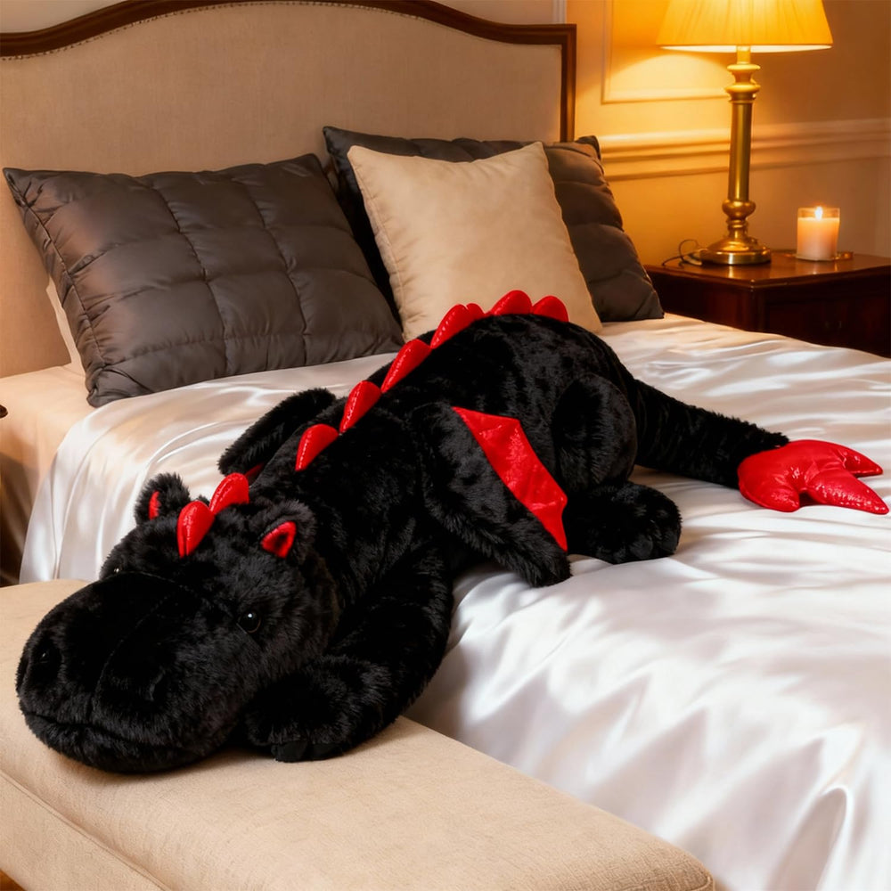 ARELUX dragon plush wings for a playful, comforting hug.