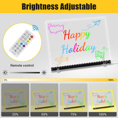 Argo Well LED drawing board battery pack attached for portable use