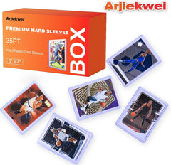 Arjiekwei card sleeves daily storage display help organize and preserve collections.