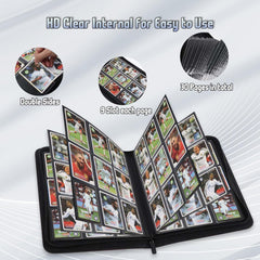 Arkeiliy compact travel-friendly album ideal for on-the-go collectors