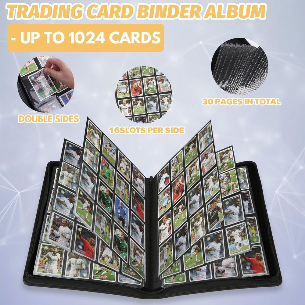 Arkeiliy Premium Ringless Binder PU leather exterior with moisture-resistant interior.