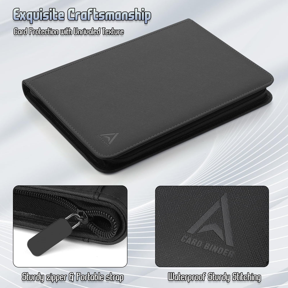 Arkeiliy protective materials with acid-free PP pockets and PU cover for durability