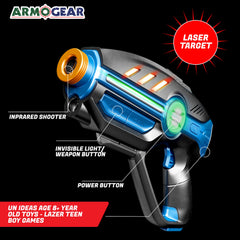 ArmoGear night vision flashlight boosts stealth in low light battles.
