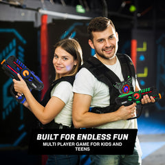 ArmoGear laser tag night vision mode for dusk games.