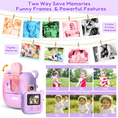ARNSSIEN color paper rolls for vibrant kid-friendly prints