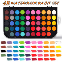 AROIC refillable water brush pens in 6 sizes for precise color flow.