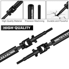 ARRAROWN carbon steel axle end adds high strength and longevity.