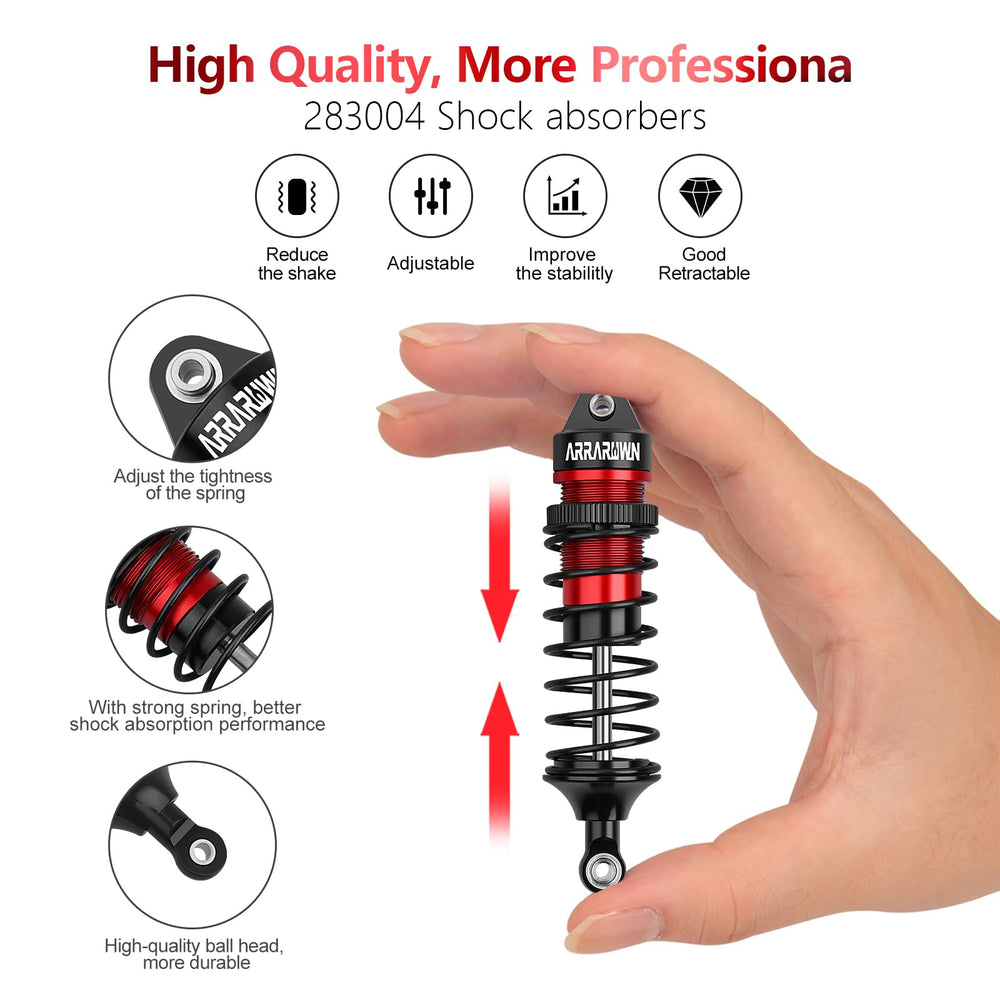 ARRAROWN heavy-duty off-road shock handles demanding terrain with confidence.