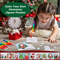 Arrowbash chimney color-your-own puzzle for storytelling and art
