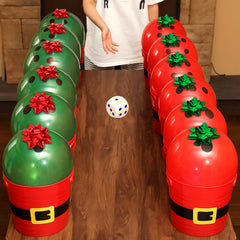 Arrowbash Santa belt buckets for festive gift games, durable and kid-friendly.