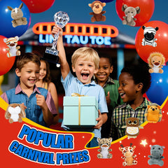 Arrozon assorted mini plush animals: ideal rewards for parties.