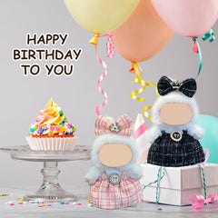 Arsfit Labubu 17cm doll hairpins elevate subtle, chic accessorizing.