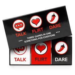 Artagia Talk Flirt Dare card set for couples sparks conversation and connection