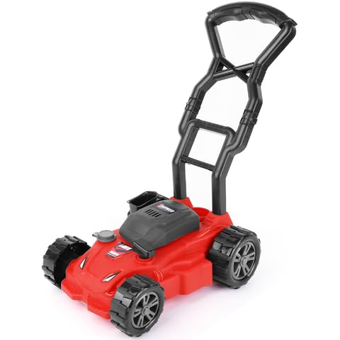 ArtCreativity 21-inch lawn mower toy with startup sound for outdoor pretend play