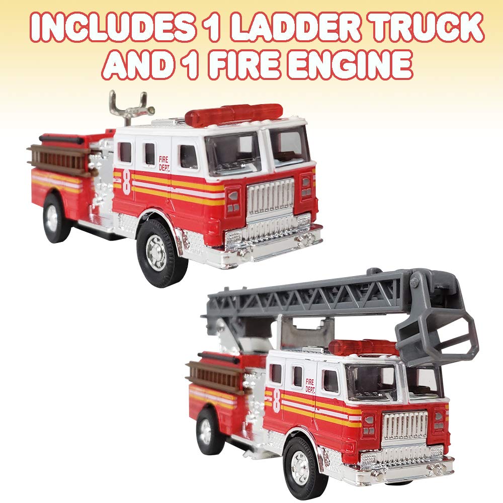 ArtCreativity 55inch fire engine toy ideal for imaginative play scenarios.