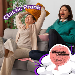 ArtCreativity 7-inch cushion produces classic gag sounds at home.