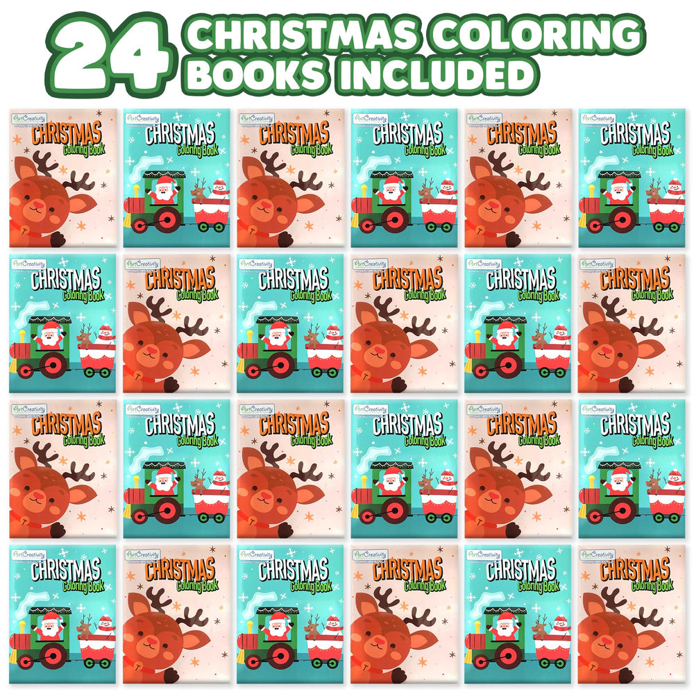 ArtCreativity Christmas coloring pages 8.5x11 inspire festive creativity for kids.