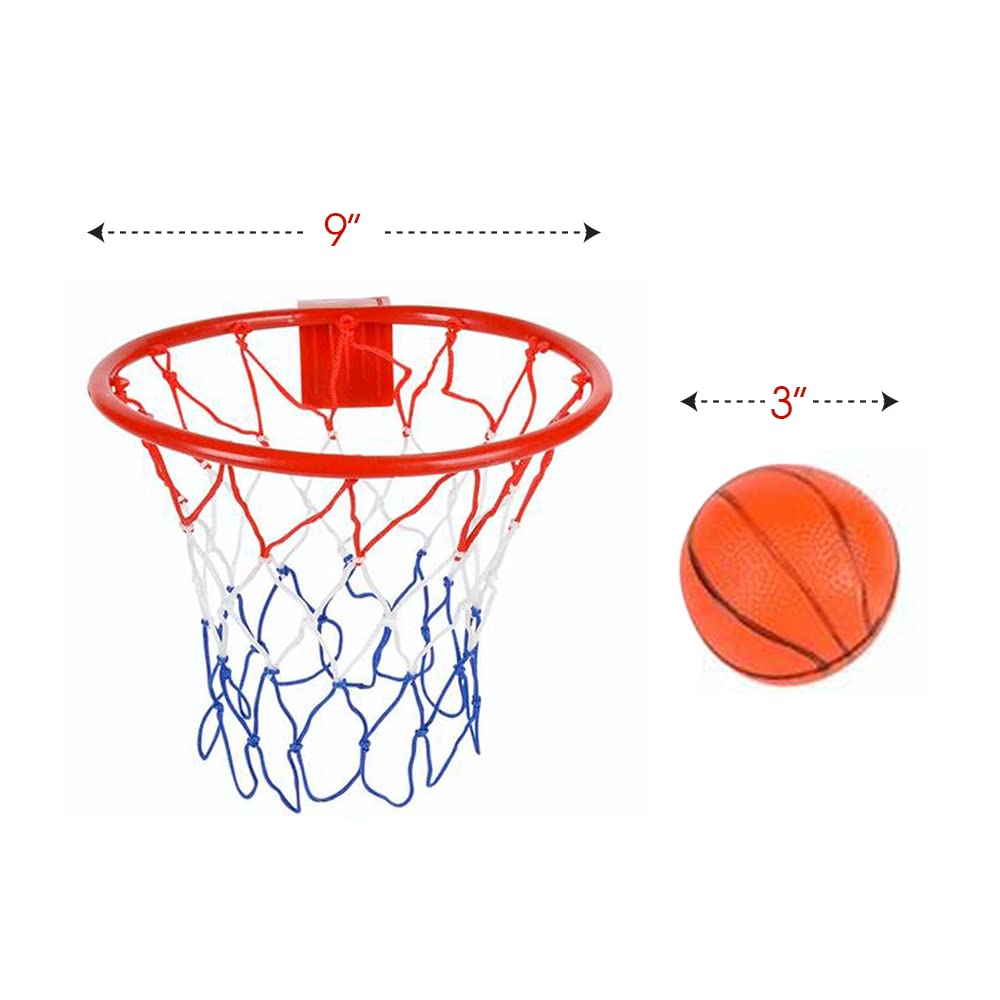 ArtCreativity 9-inch hoop with durable net for fast, satisfying shots