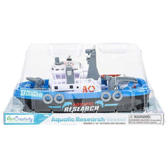 ArtCreativity Aquatic Research Vessel packaging presents a ready-to-gift surprise for kids.