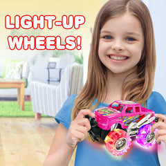 ArtCreativity monster trucks arrive battery-included for ready-to-play fun.
