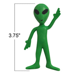 ArtCreativity bendable alien figure, 3.75 inches, perfect for goody bags and gifts.