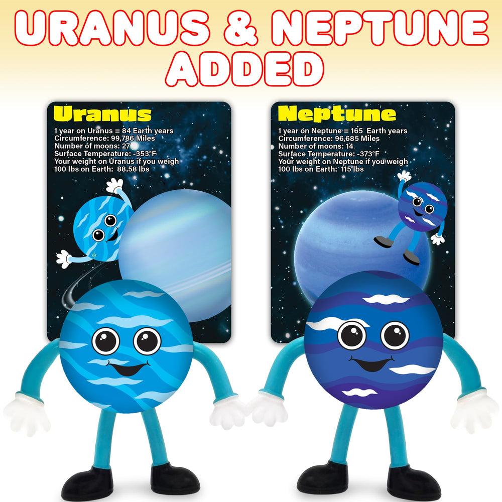 ArtCreativity Bendable Planets Moon for soothing sensory play and pocket-sized fun.