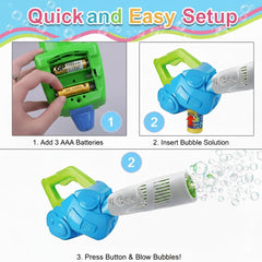 ArtCreativity Bubble Leaf Blower features bright colors for engaging outdoor sessions.
