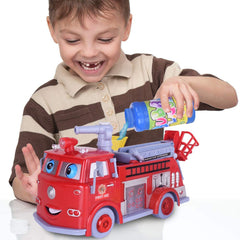 ArtCreativity bubble train playtime image highlighting continuous bubbles