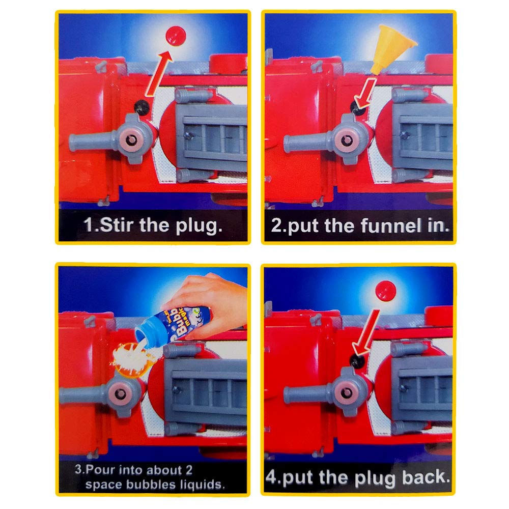 ArtCreativity bump-n-go fire truck demonstrates autonomous movement during playtime