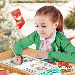 ArtCreativity Christmas coloring books make great stocking stuffers and rewards.