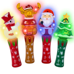 ArtCreativity Christmas reindeer wand with multicolor LEDs for festive playtime.