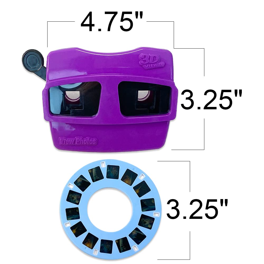 ArtCreativity 3D Viewfinder features durable plastic for lasting, active play.
