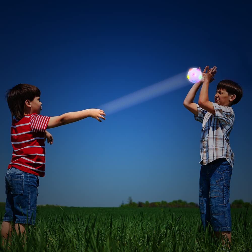 ArtCreativity colorful LED balls for boys and girls birthday play.