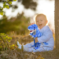 ArtCreativity Cozy Plush T-Rex stitched for durability and lasting hugs.