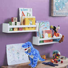 ArtCreativity Cozy Plush T-Rex on nursery shelf adds cute decor and charm.