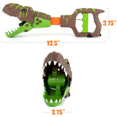 ArtCreativity Dinosaur Grabber shows a large, textured head for realistic pretend play.