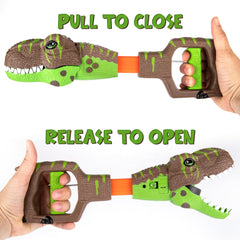 ArtCreativity Dinosaur Grabber with roaring sounds button for imaginative play.