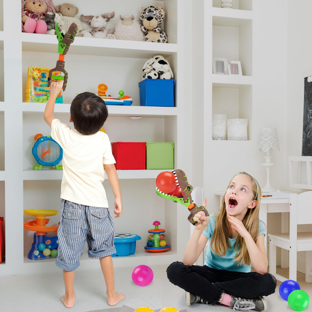 ArtCreativity Dinosaur Grabber features textured skin and color for lifelike look.