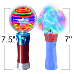 ArtCreativity dual wand set arrives ready with batteries for instant use.
