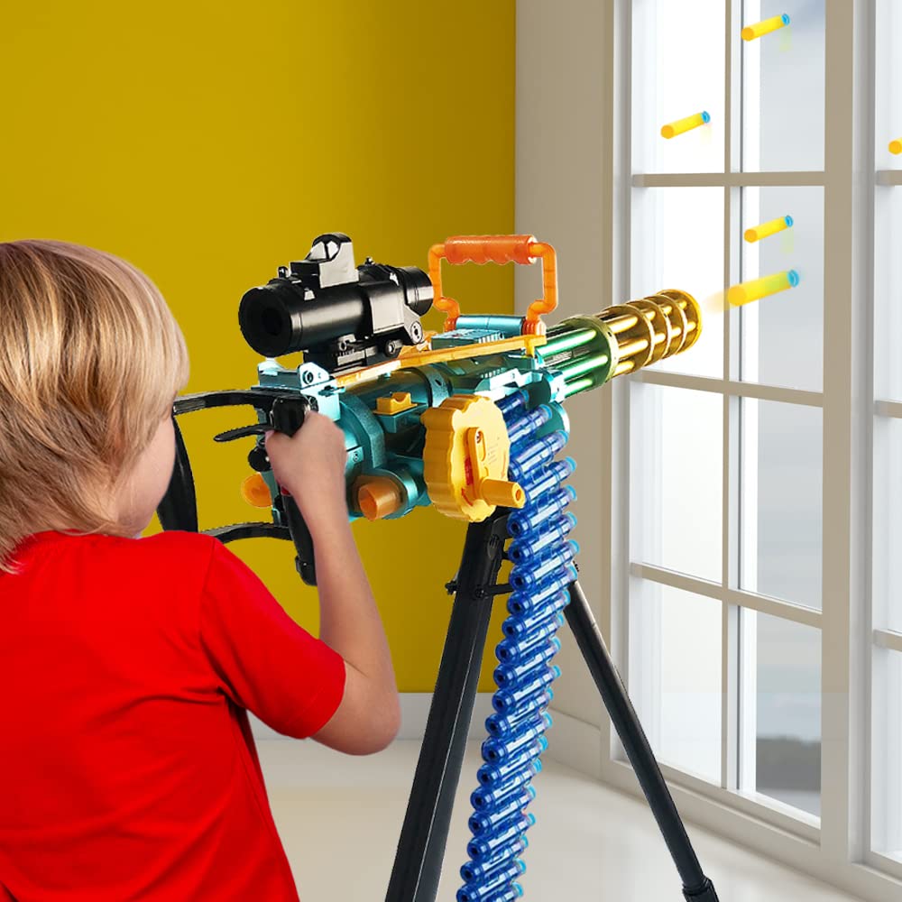 ArtCreativity easy-clip bullet chain keeps ammo organized after play.