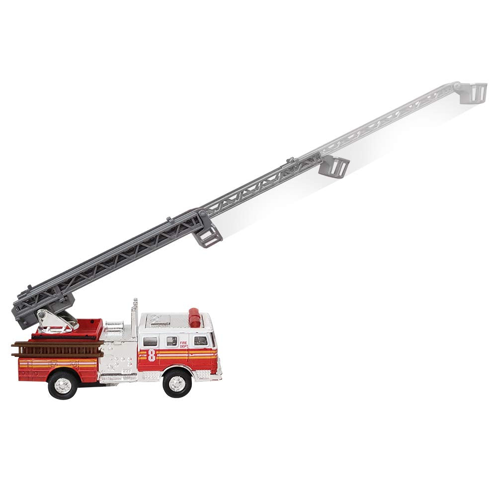 ArtCreativity extended ladder reaches one foot for dramatic rescues.