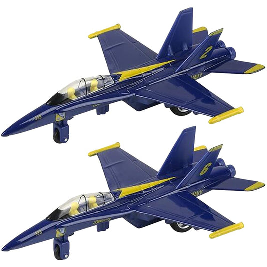 ArtCreativity F-18 Blue Angel jets pullback set for fast racing fun.