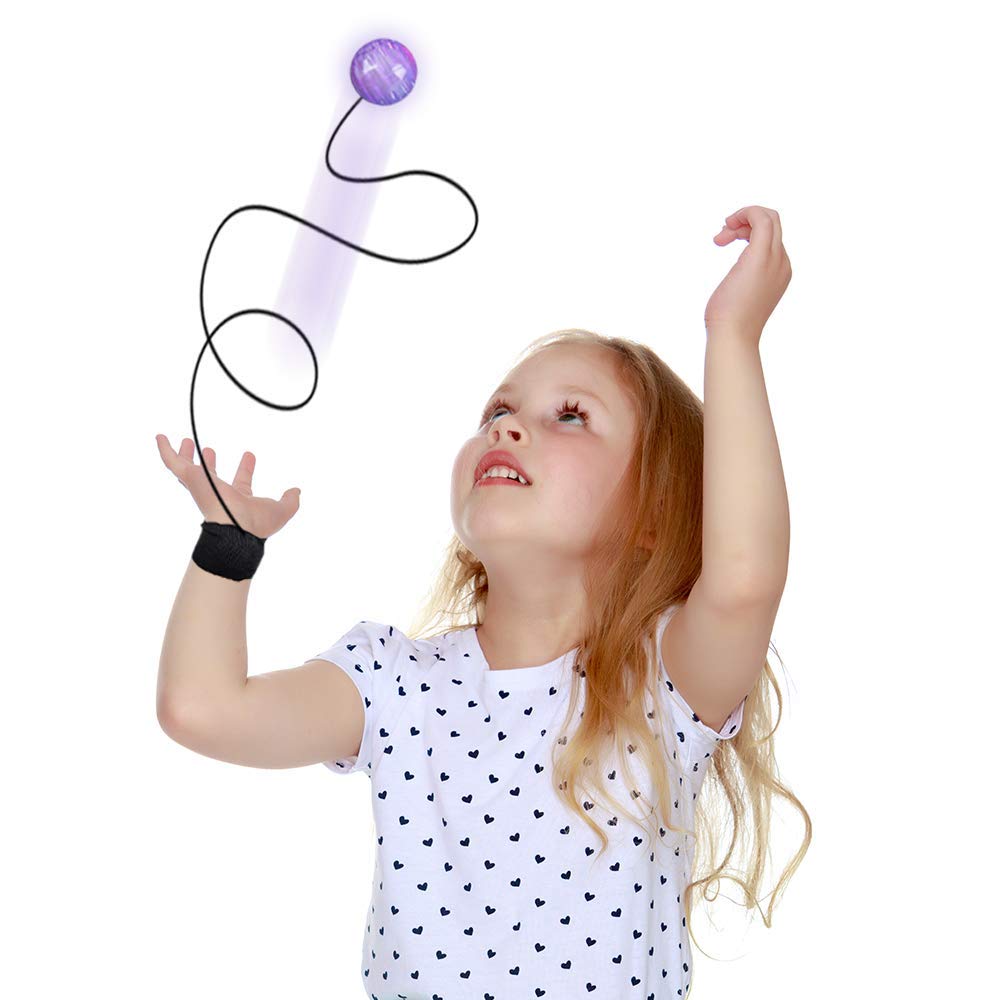 ArtCreativity flashing wrist balls used as party favors for kids.
