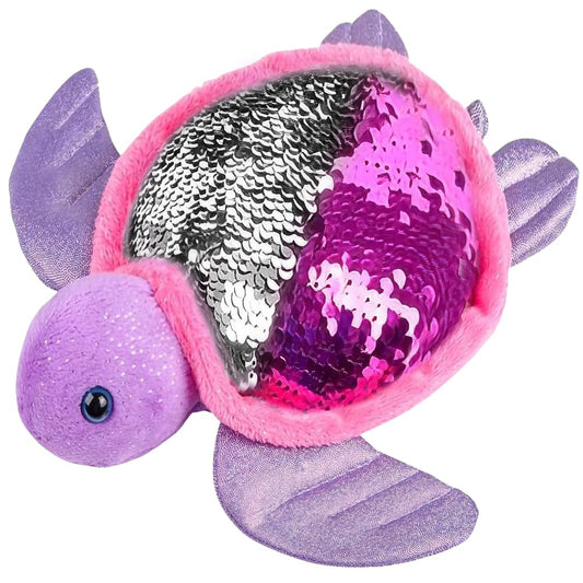 ArtCreativity flip-sequin sea turtle shell changes color for tactile play