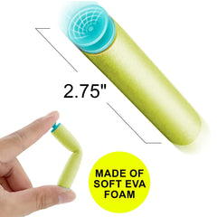 ArtCreativity Gatling gun darts are compatible for seamless reloading.