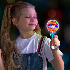 ArtCreativity light up spinner wand built from durable plastic for energy-filled play.
